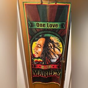 Bob Marley one love beach towel